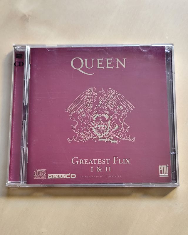 Video cd Queen Greatest Flix I & II 