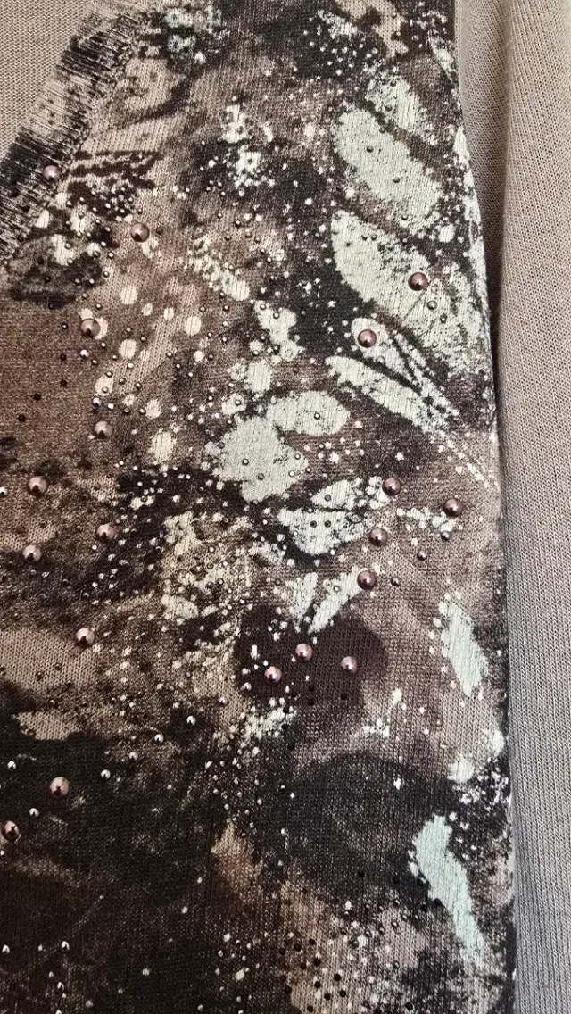 Chaqueta de punto GENFINS beige