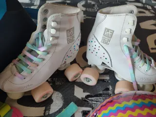 Patines blancos talla 32