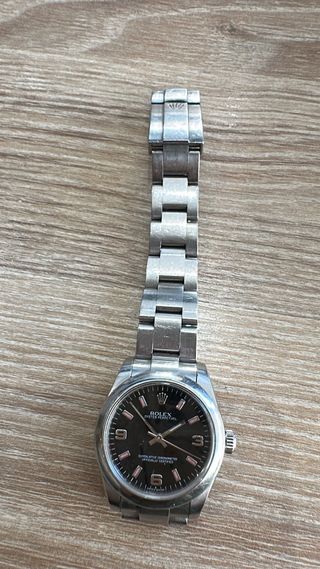 Reloj Rolex Oyster Perpetual Dama Negro