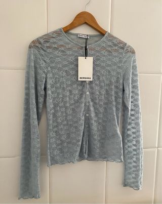 Blusa de manga larga de Mujer Bershka Talla L