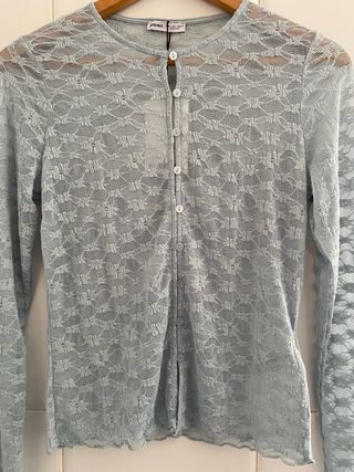 Blusa de manga larga de Mujer Bershka Talla L