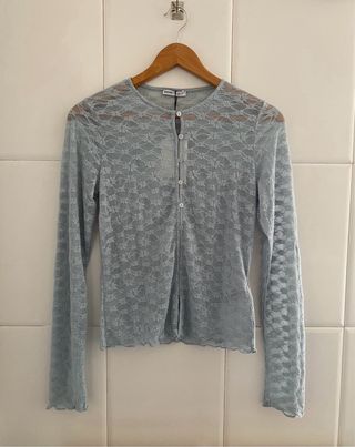 Blusa de manga larga de Mujer Bershka Talla L