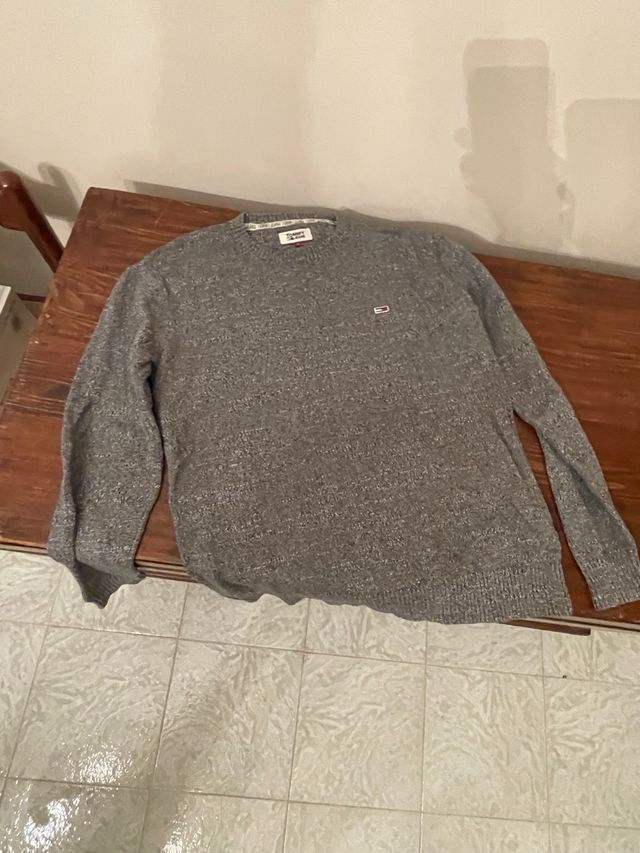 Maglione Tommy Jeans Grigio