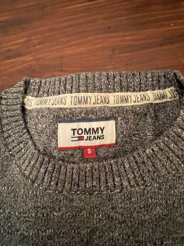 Maglione Tommy Jeans Grigio