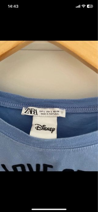 Camiseta Disney x Zara Mickey & Minnie