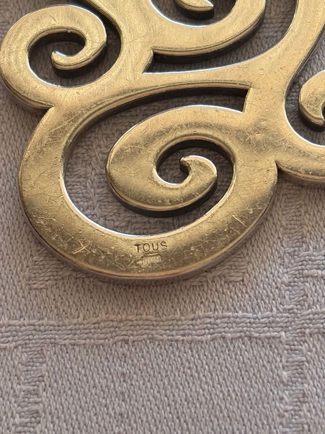 Colgante Tous Plata Ley. plateado. 