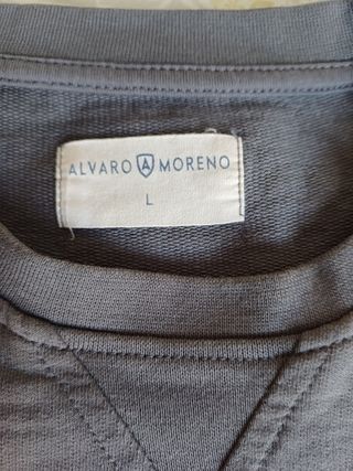 Sudadera Alvaro Moreno Gris Talla L