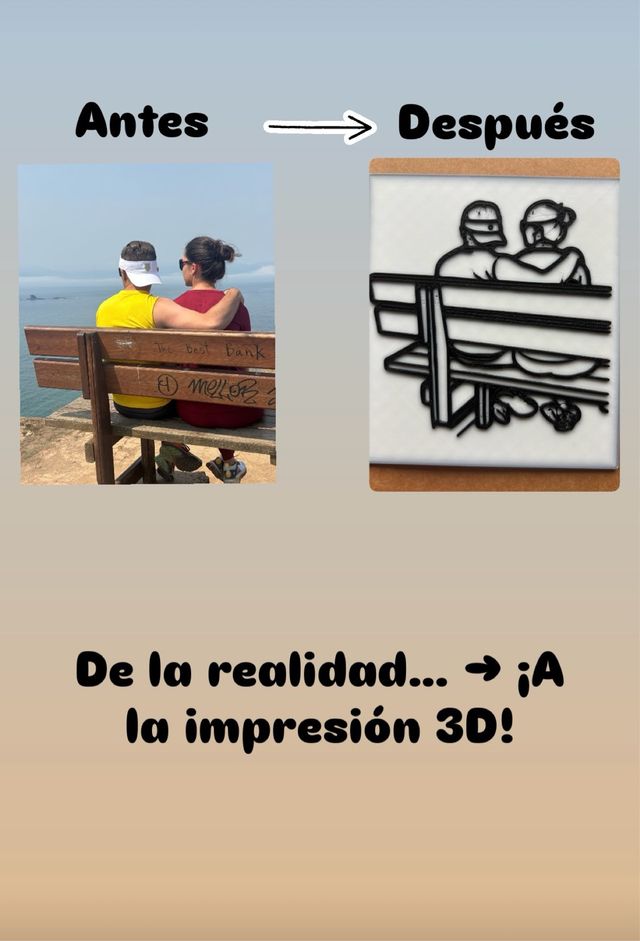 Cuadro Foto Impresión 3D