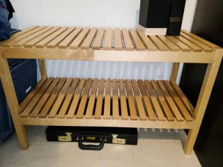 OFERTA Banco zapatero Ikea Molger madera