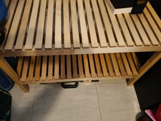 OFERTA Banco zapatero Ikea Molger madera