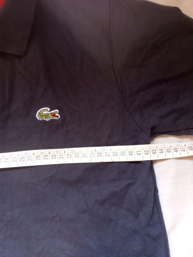 Polo azul marino de hombre Lacoste S