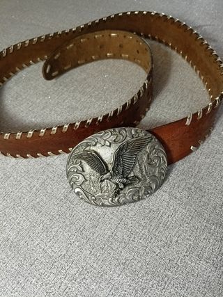 Cintura in Pelle Messicana con Aquila nera
