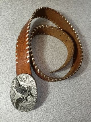 Cintura in Pelle Messicana con Aquila nera
