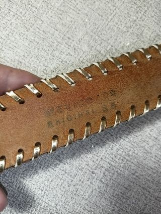Cintura in Pelle Messicana con Aquila nera
