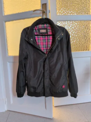 Cazadora bomber El Ganso negra