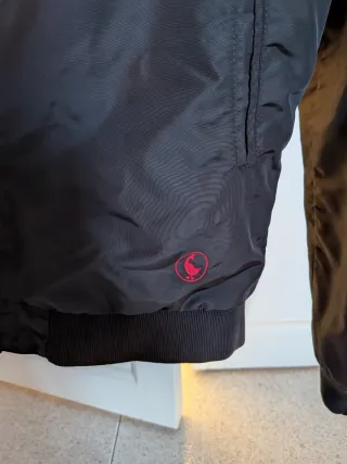 Cazadora bomber El Ganso negra