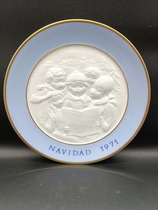 Piatto natalizio Lladro 1971 