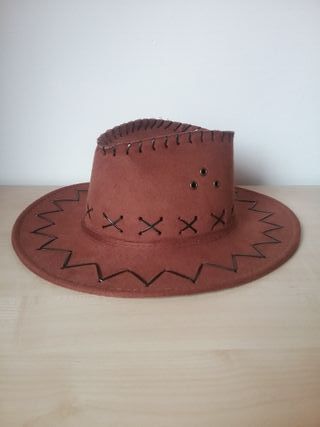Sombrero vaquero marrón oscuro 