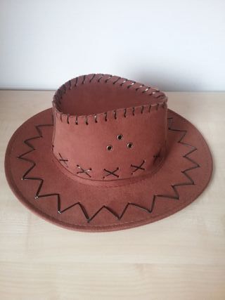 Sombrero vaquero marrón oscuro 