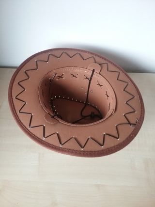 Sombrero vaquero marrón oscuro 