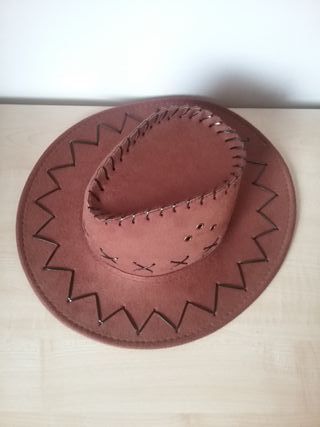 Sombrero vaquero marrón oscuro 