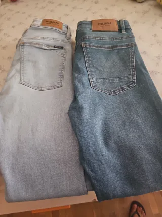 Pantalones vaqueros Pull&Bear Talla 40 de chico