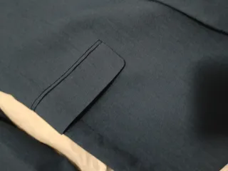 Traje de hombre azul