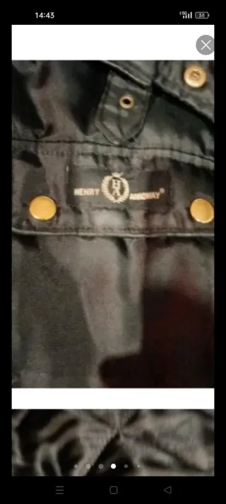 Trench Henry Arroway Negro