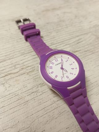Reloj Calypso Sra Morado y Blanco