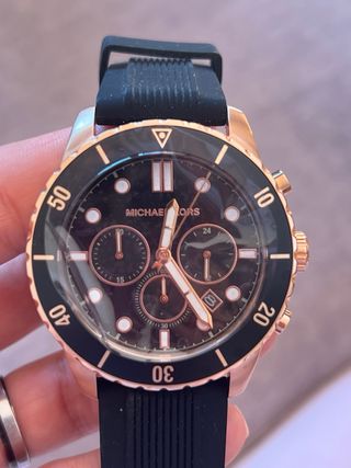 Reloj Michael Kors Hombre Negro/Dorado