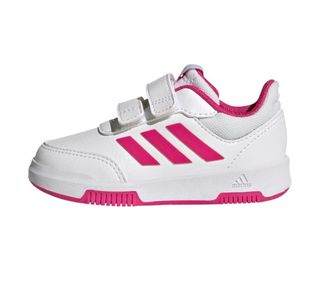 Zapatillas Adidas Niña Velcro Blancas Rosas
