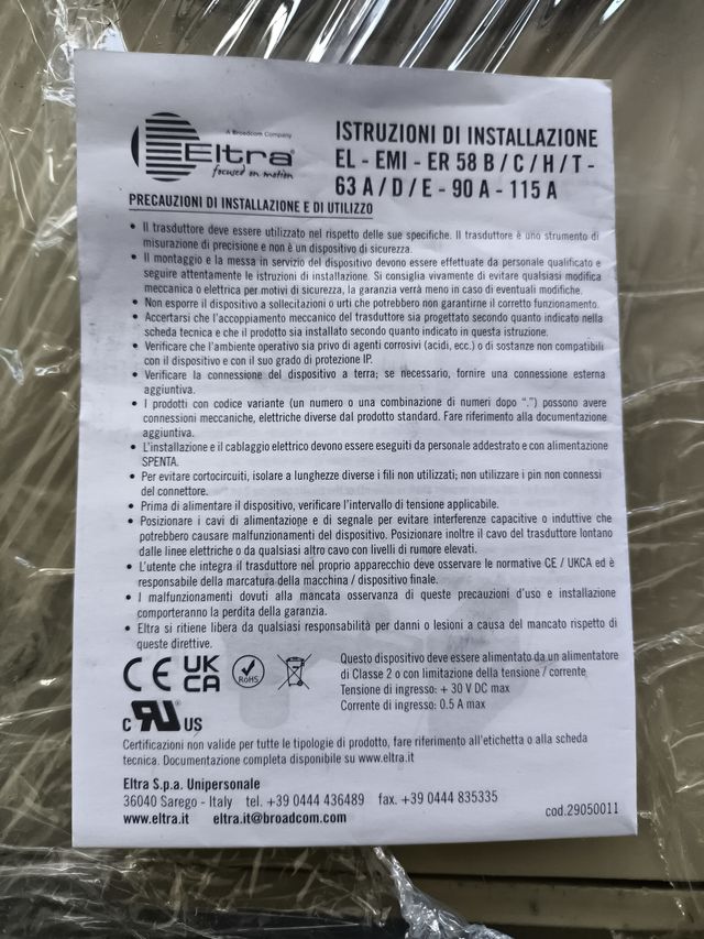 Encoder Eltra ER58C400S5/28C10X6