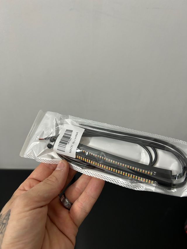 2x Luz LED Horquilla Moto