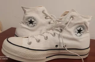 Converse talla 41.5  Plataforma 
