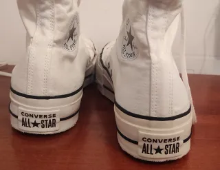 Converse talla 41.5  Plataforma 