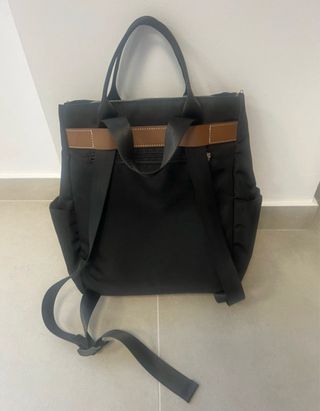 Mochila bolso portátil negra