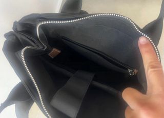 Mochila bolso portátil negra
