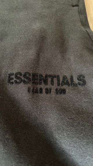 Pantalones Essentials Fear of God Negros