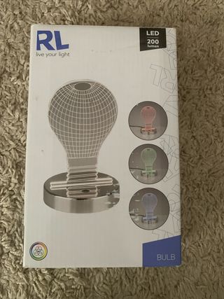 Lámpara LED RL Bombilla Multicolor