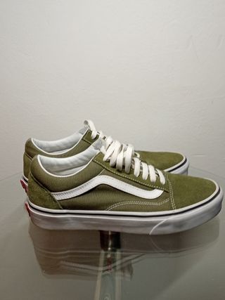 Zapatillas Vans verdes del 39 muy buen estado.
