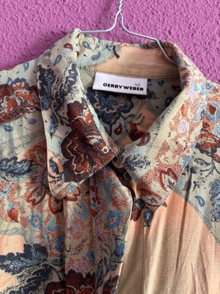 Camisa vintage Gerry Weber multicolor