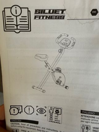 Bicicleta Estática Siluet Fitness