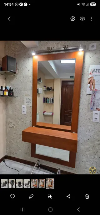 Mobiliario de peluquería