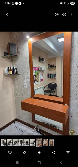 Mobiliario de peluquería