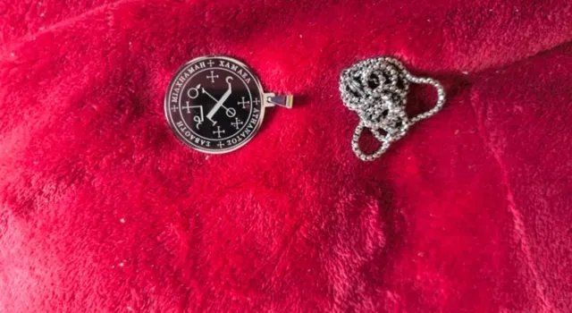 Colgante TETRAGAMMATRON Esotéricos Protección