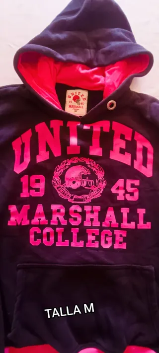 Sudadera United Marshall College Talla M