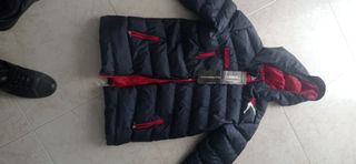 Chaqueta Legea Hombre Negra y Roja