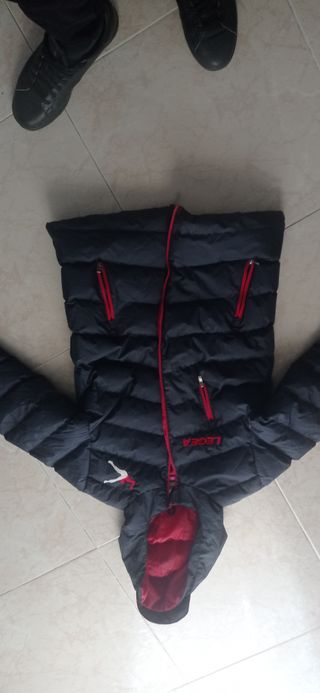 Chaqueta Legea Hombre Negra y Roja