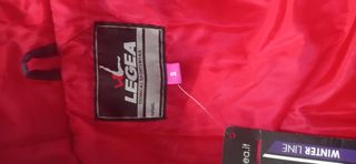 Chaqueta Legea Hombre Negra y Roja